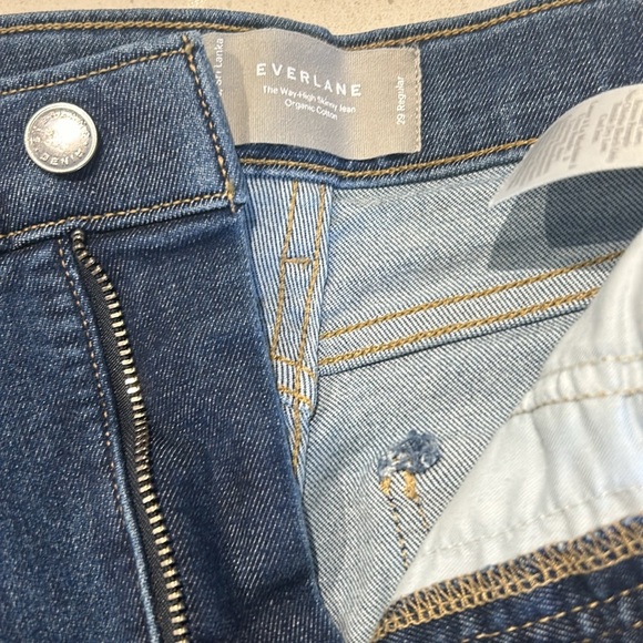 Everlane The Way-High® Skinny Darkwash Jeans 29 - Picture 10 of 11